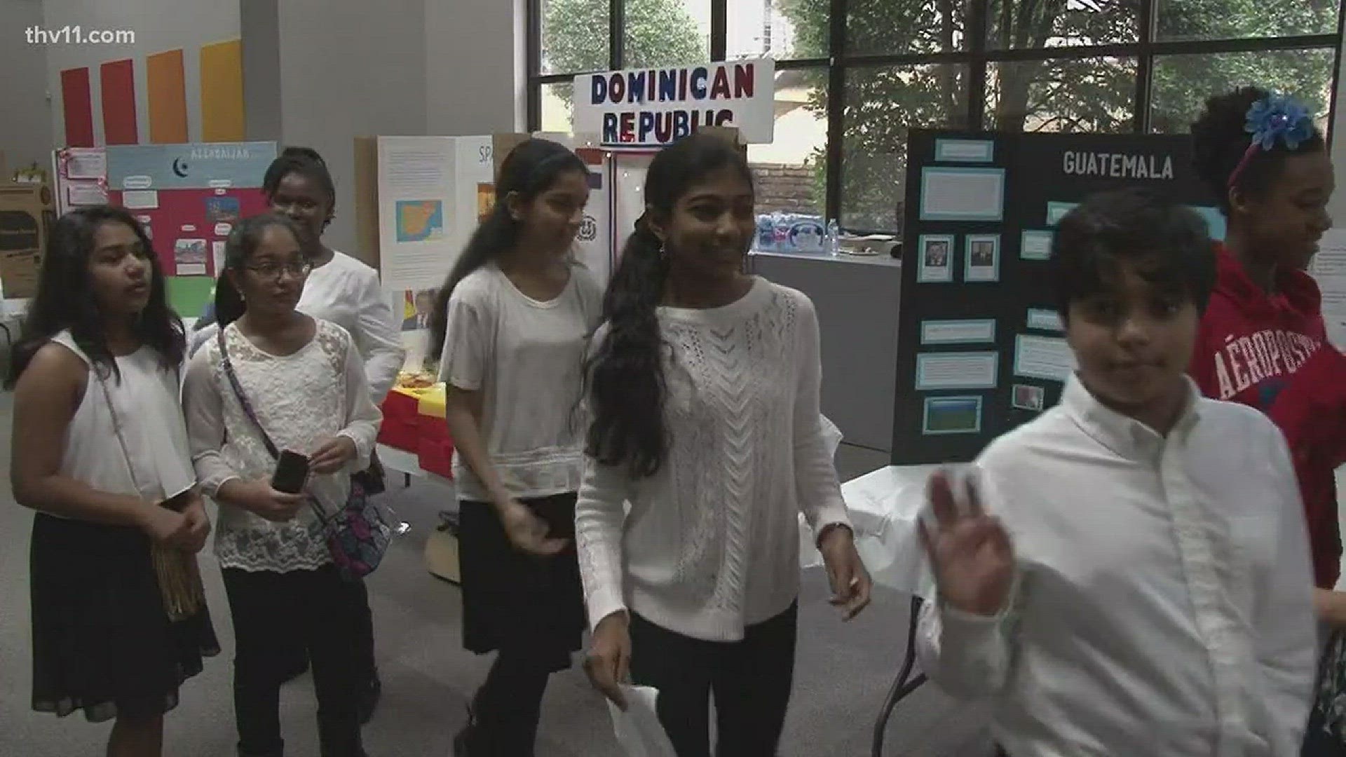 The students taught each other crucial life lessons by showcasing their own cultures.