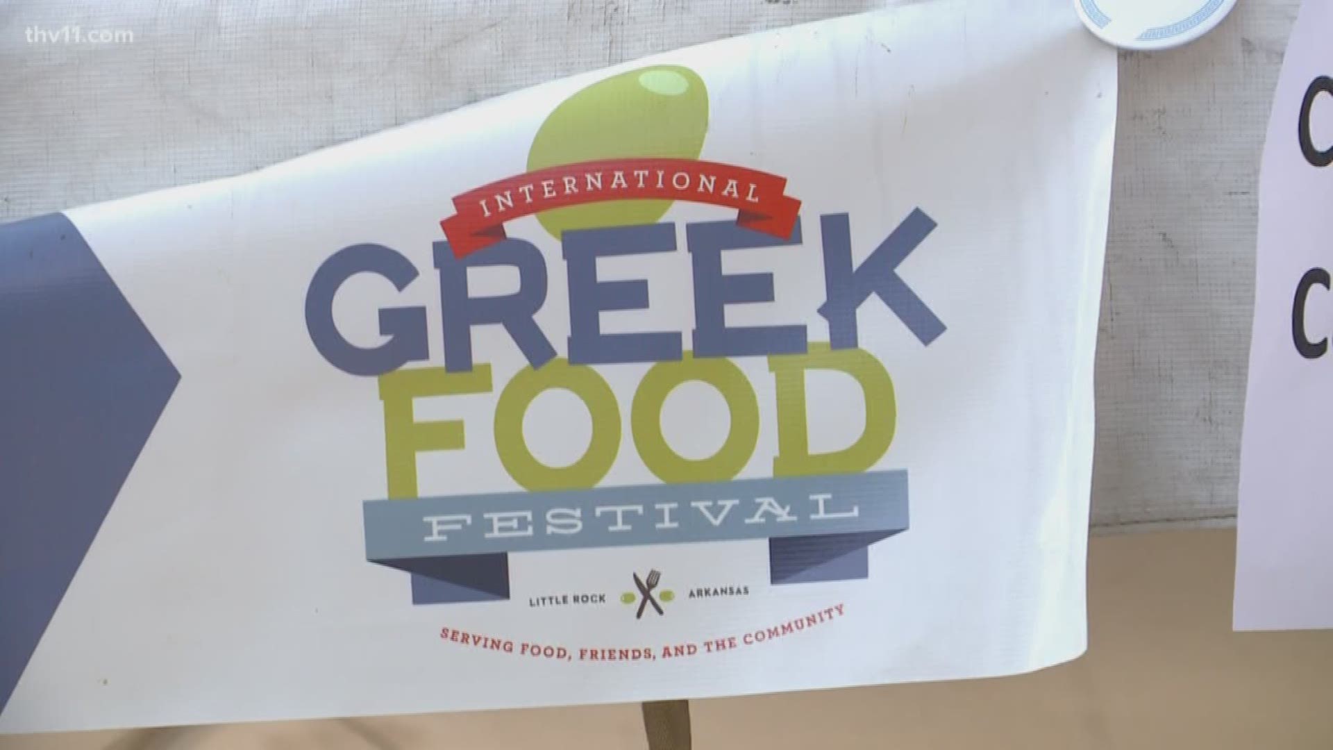 The International Greek Food Festival is officially underway in West Little Rock.