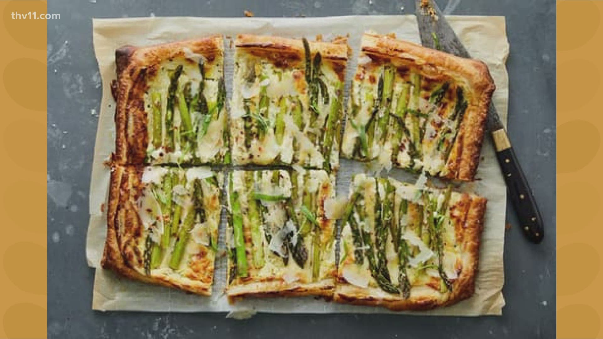 Debbie Arnold with blog Dining with Debbie shares a recipe for asparagus-goat cheese tarts, a great addition to your Easter brunch.