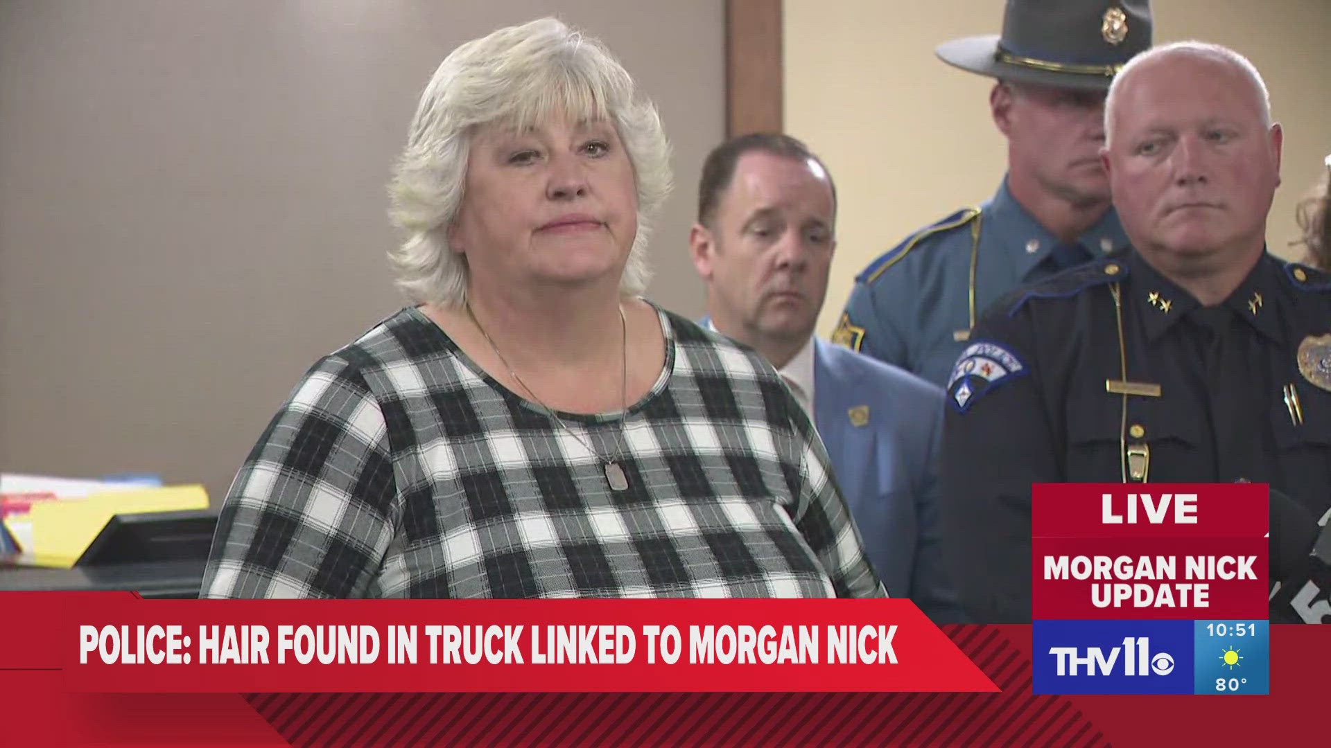 After authorities uncovered new DNA evidence in the 29-year-old case of Morgan Nick, her mother Colleen gave an emotional address to the public.