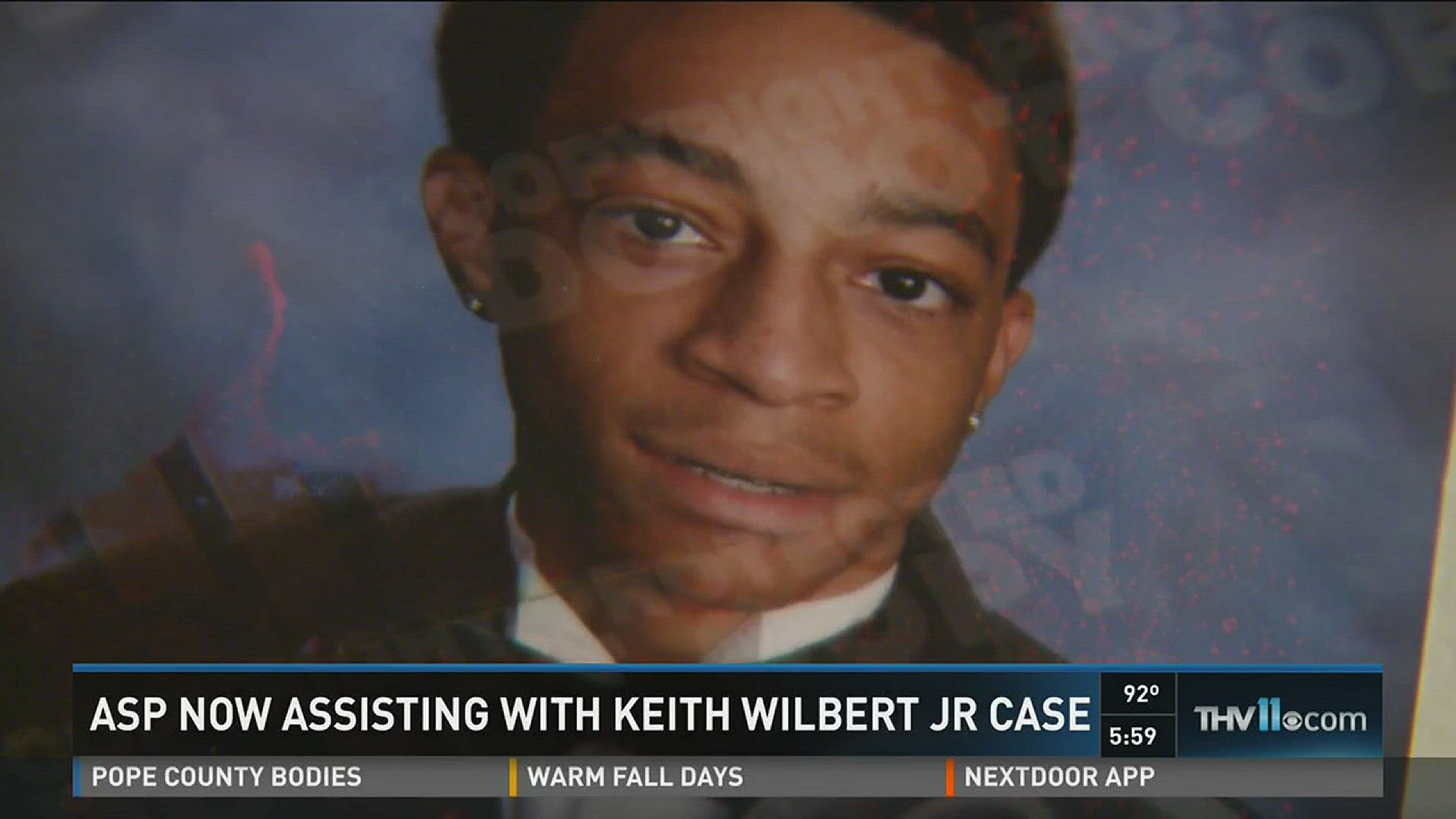 Ark. State Police now assisting with Keith Wilbert Jr. case