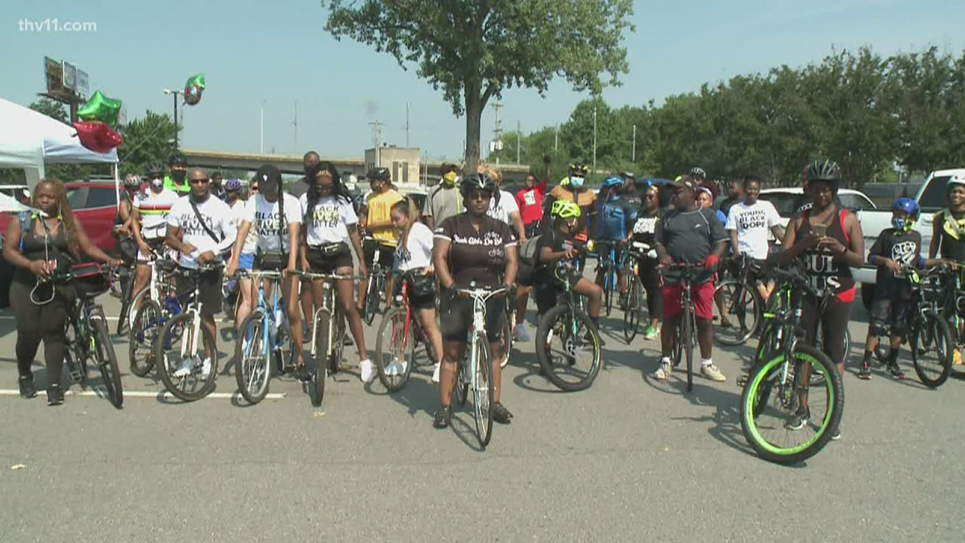 A 'Freedom Ride' honored Juneteenth earlier today in North Little Rock.