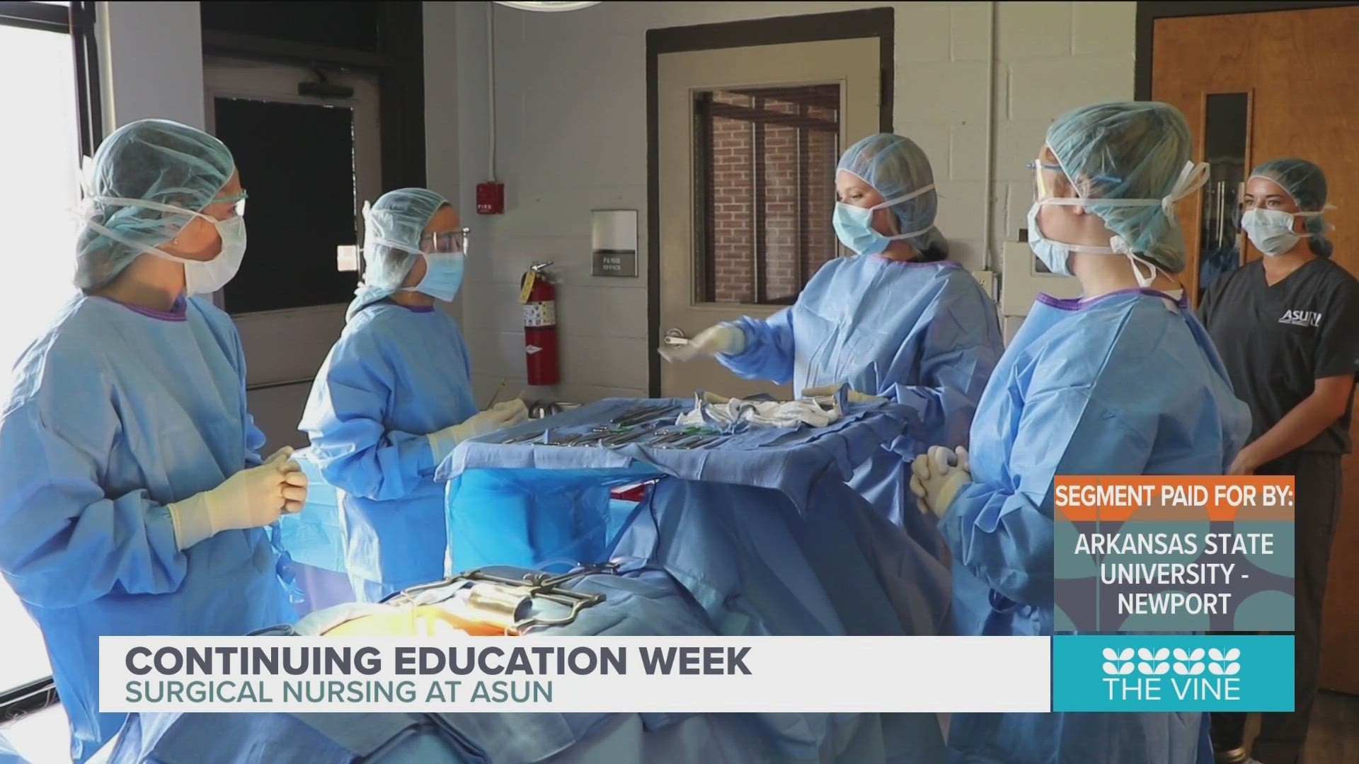 Shannon Riley, director of surgical technology explains the difference specialities you can learn about in this 12-month program.