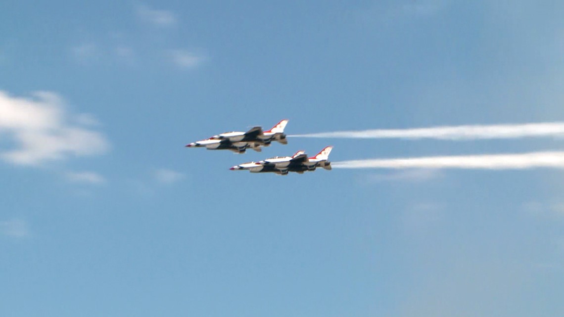 LRAFB air show Thunderbirds, stateoftheart jets and STEM