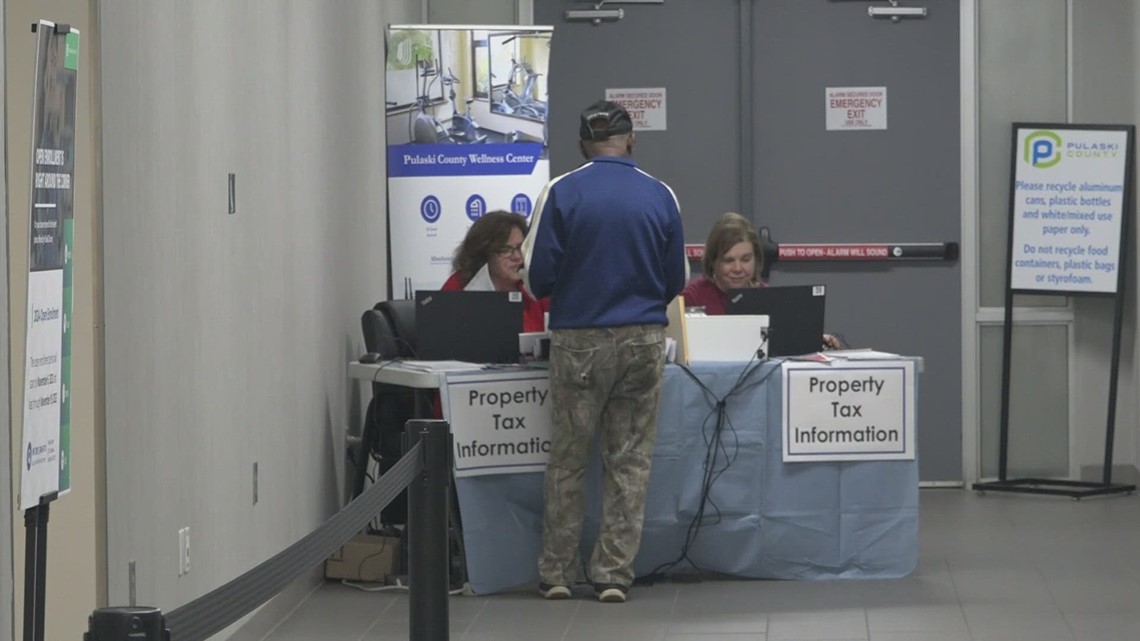 Arkansas property taxes due Oct. 16