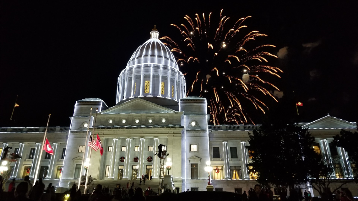 80th annual Arkansas State Capitol Lighting Ceremony honors nation's