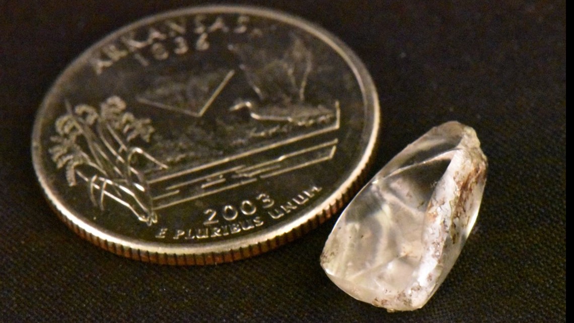 California woman finds 4-carat diamond at Arkansas' Crater of Diamonds