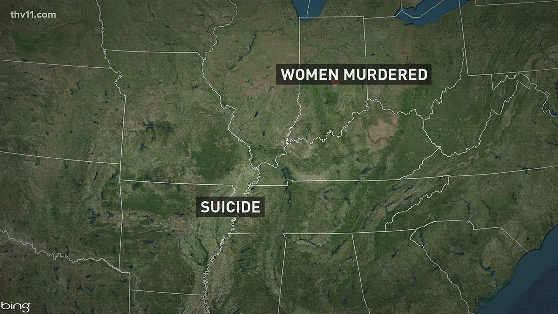 A Jonesboro man wanted in connection to two sisters in Indianapolis was found with what appeared to be a self-inflicted gunshot wound in a car in Jonesboro.