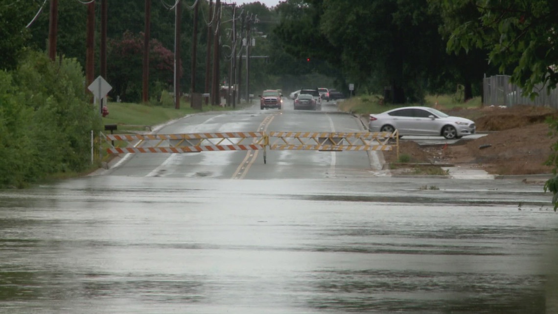 Overnight storms cause flooding in Conway | thv11.com