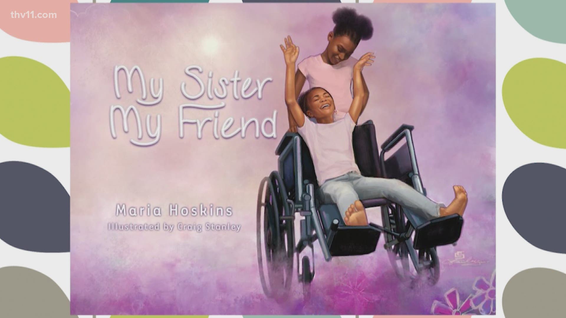 Maria Hoskins has written six children's books and her latest is focusing on the special bond between sisters.