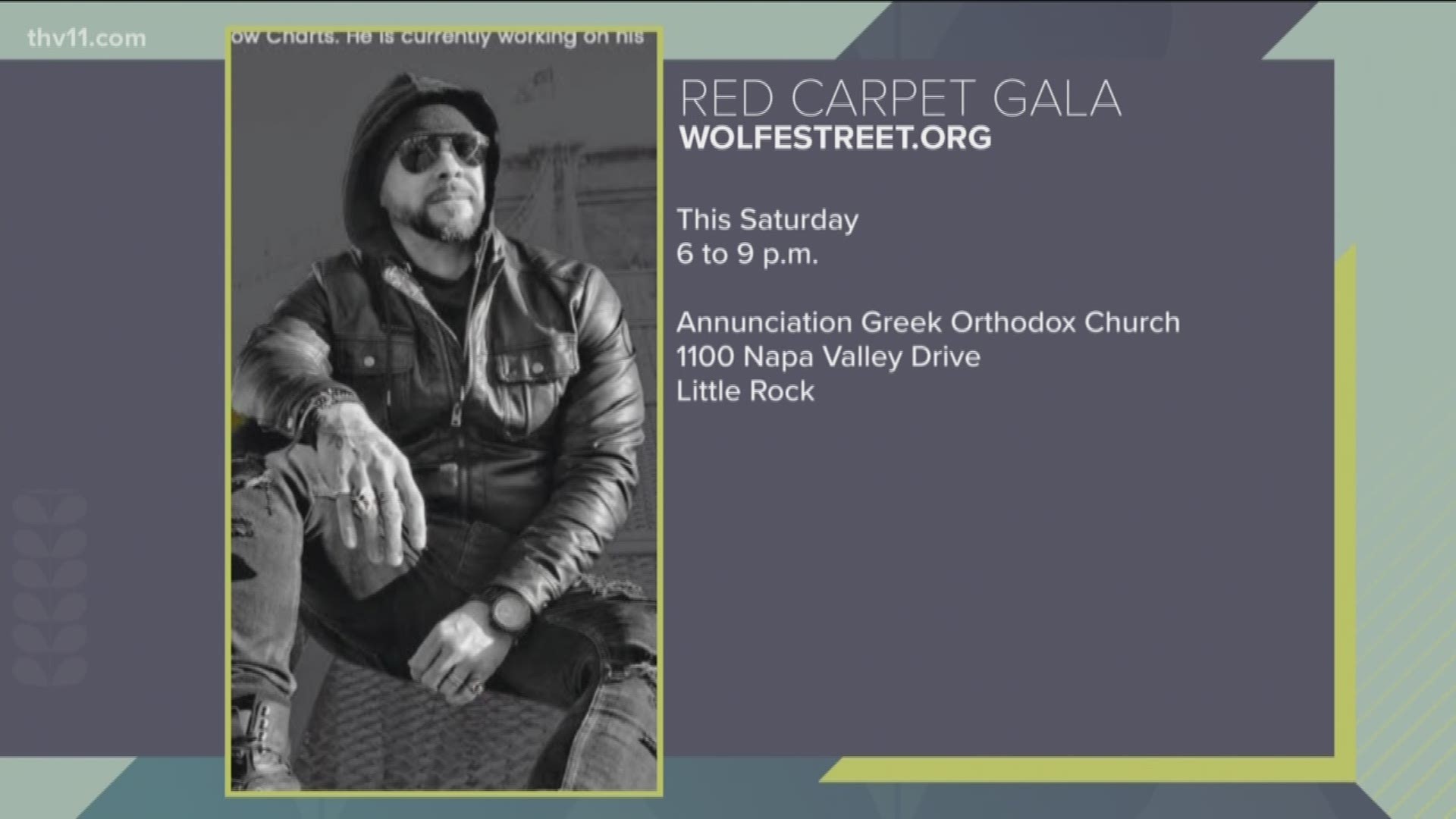 Jared Blake will be performing in Little Rock at the Wolfe Street's Red Carpet GALA.