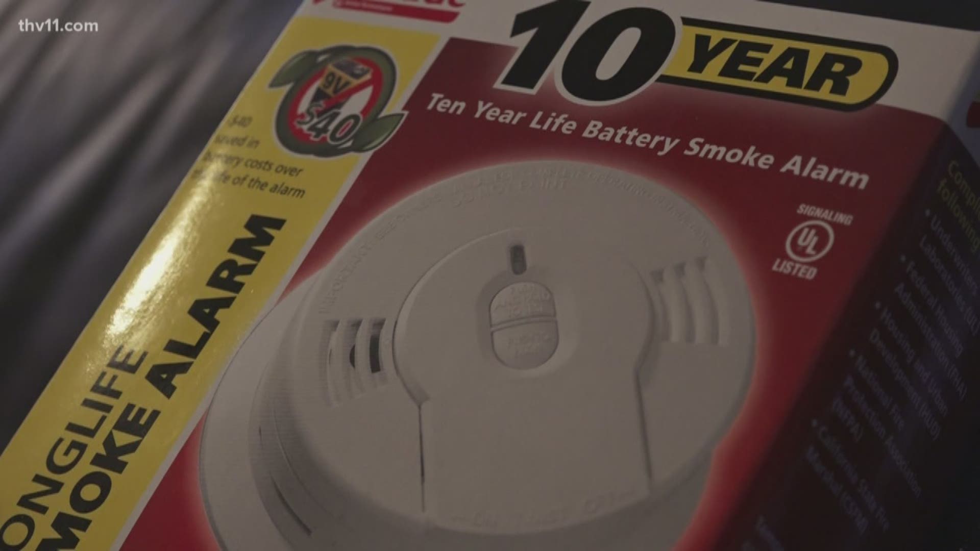 There's a new type of smoke detector that lasts 10 years.