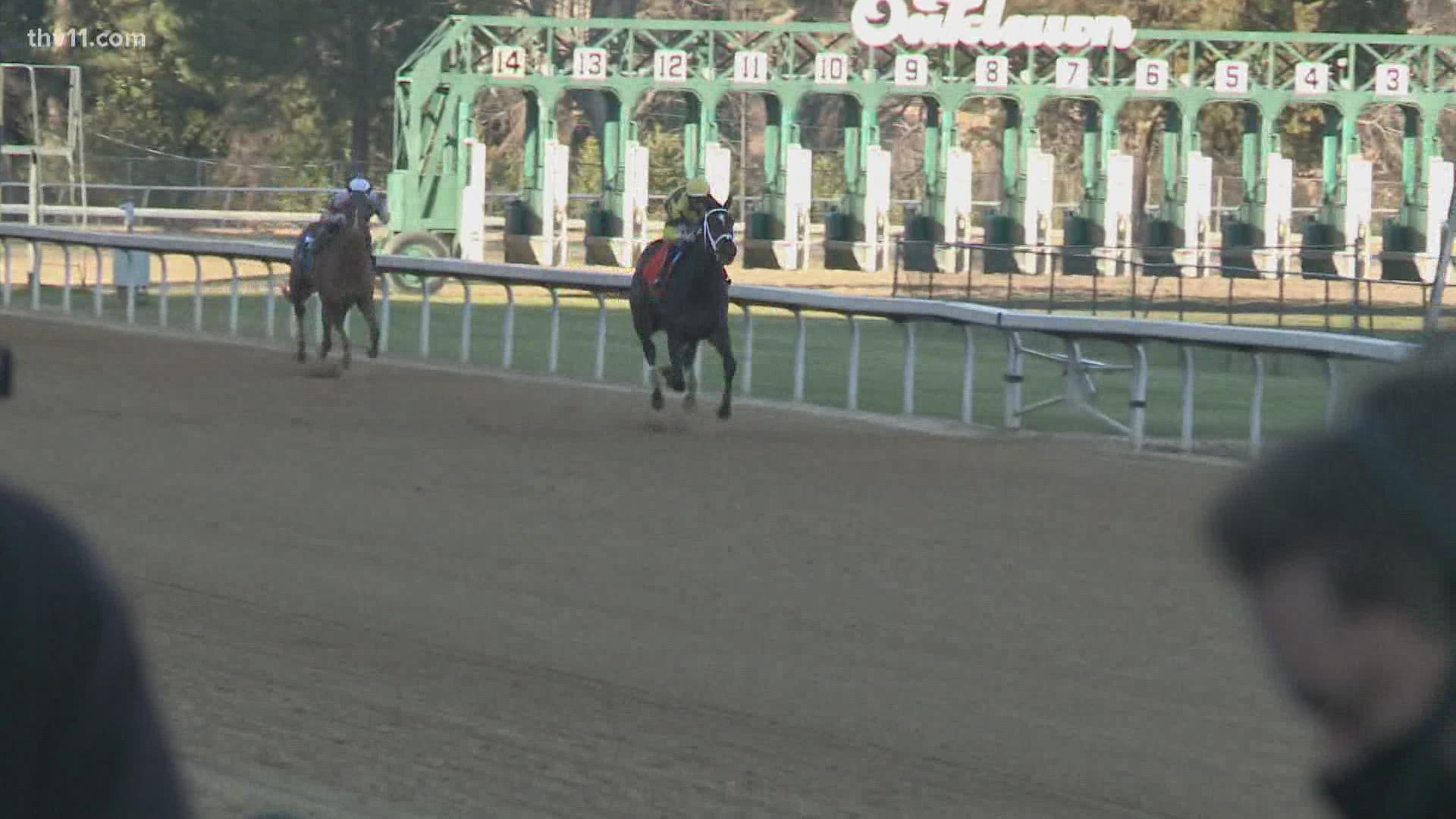 Caddo River wins $150,000 Smarty Jones