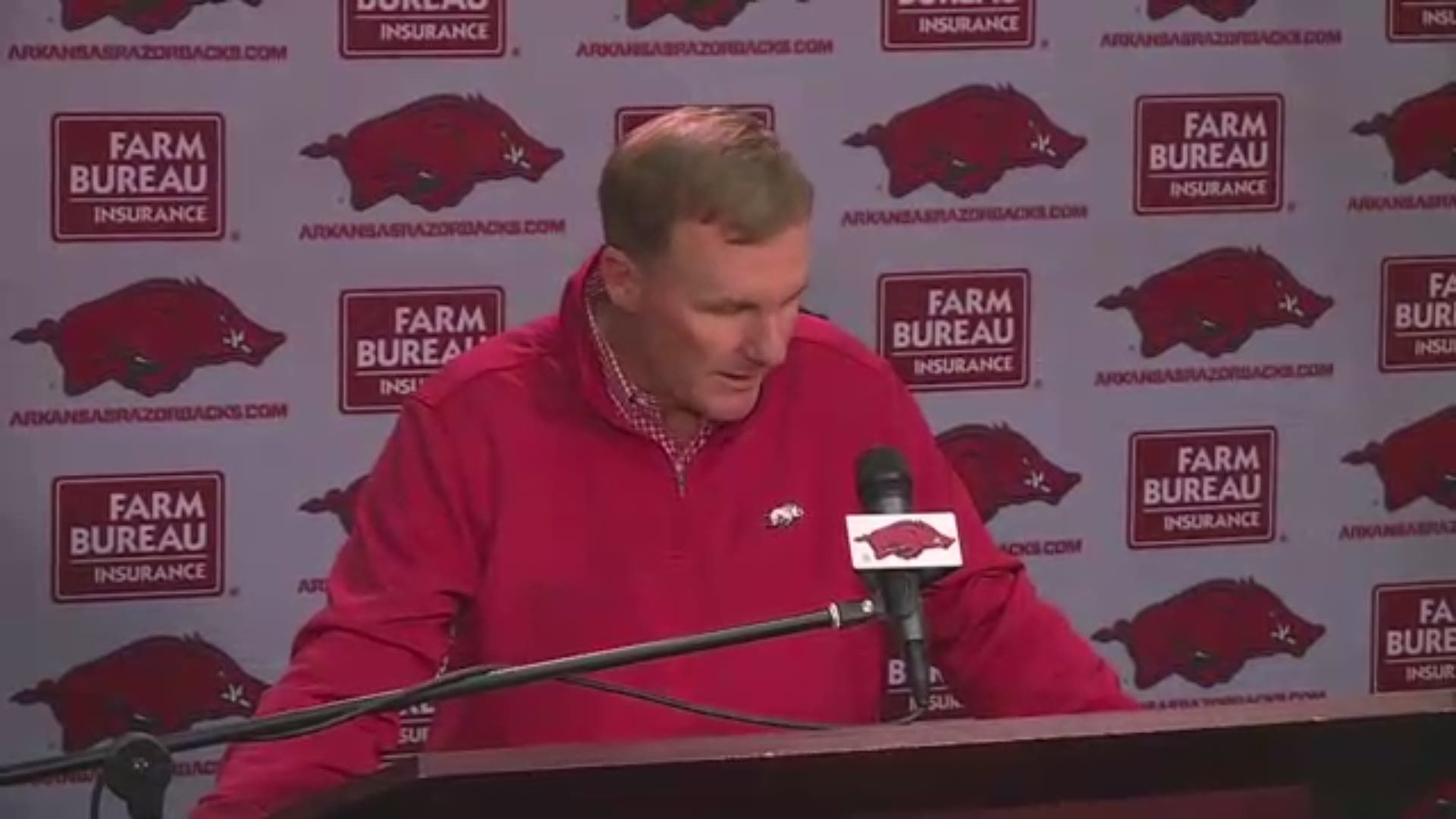 At a press conference Monday, Coach Chad Morris answered questions about who will be the potential starting quarterback this week and said the gameplan is to win.