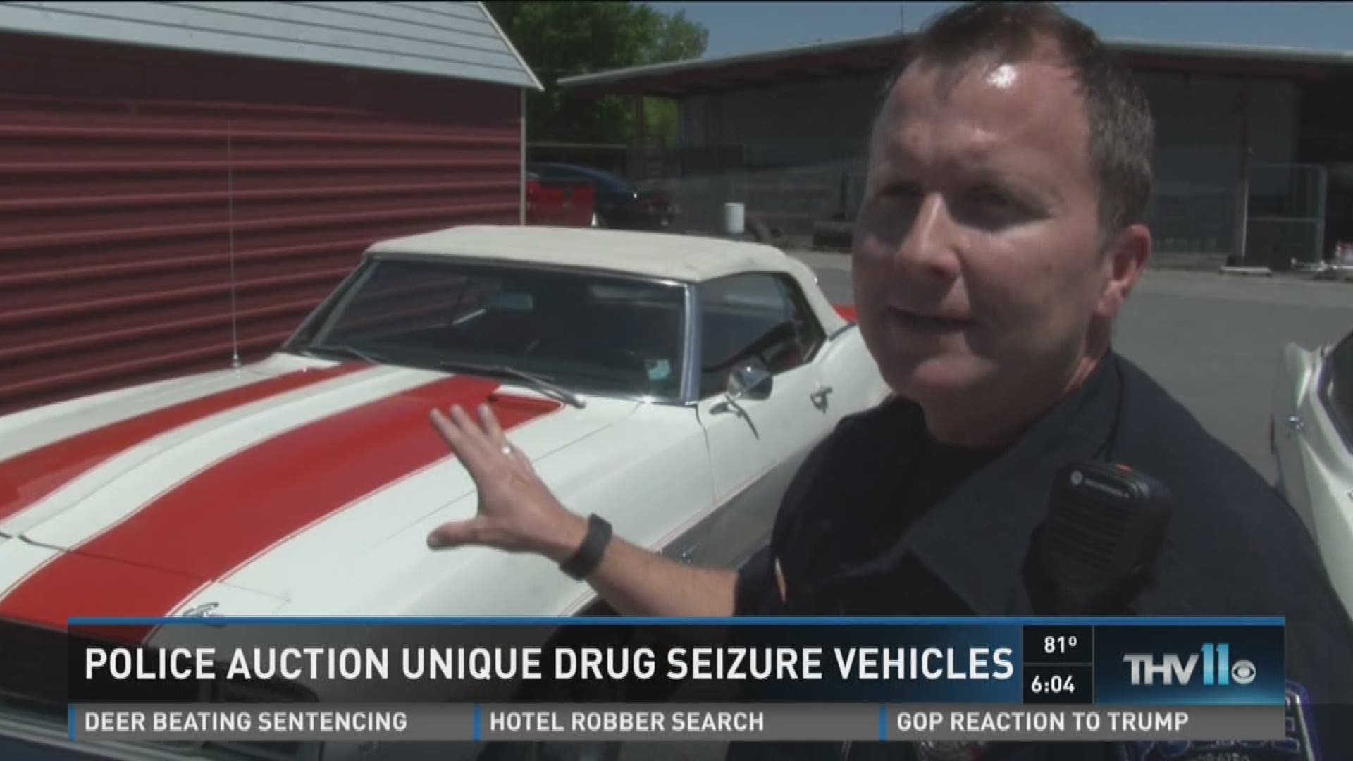 Ark. police auction unique vehicles seized during drug