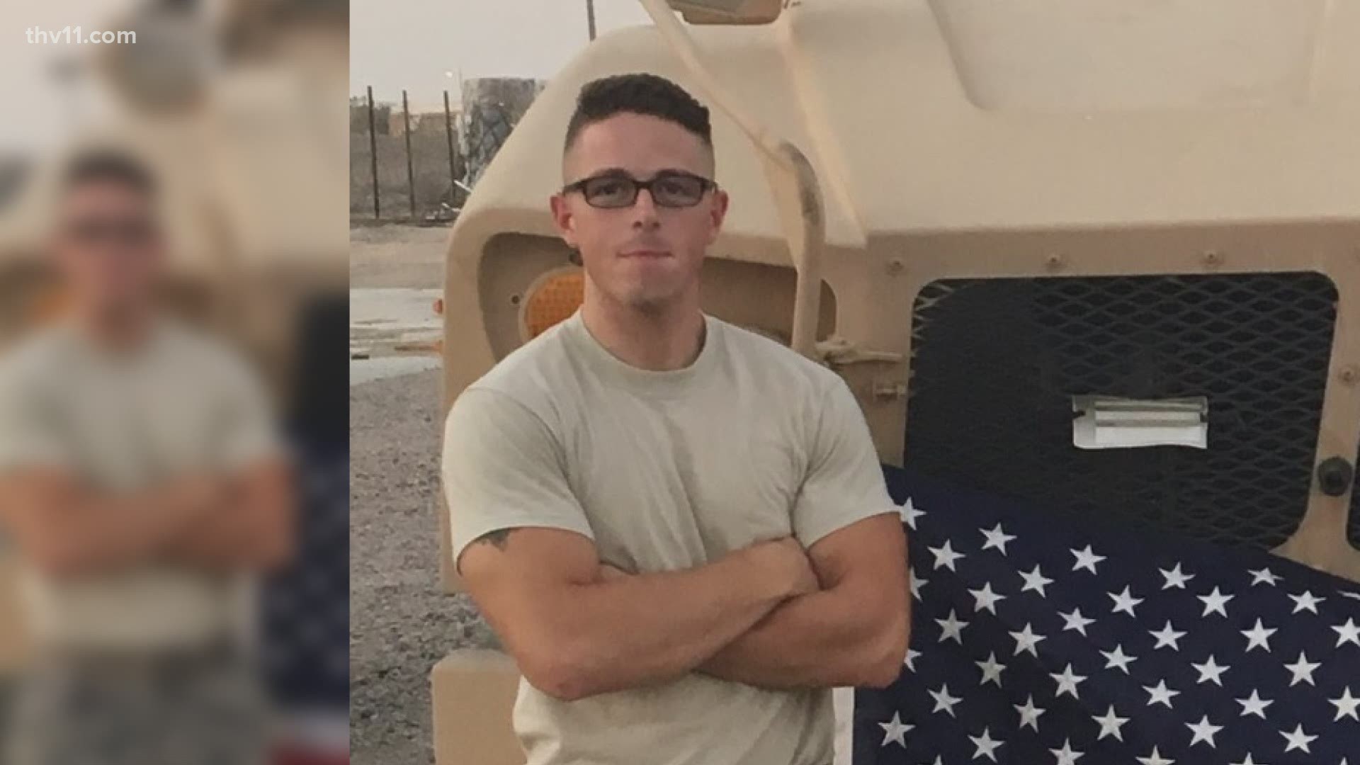 Senior Airman Shawn McKeough Jr's family has filed a wrongful death lawsuit against the gas station where he was shot and killed during a robbery.