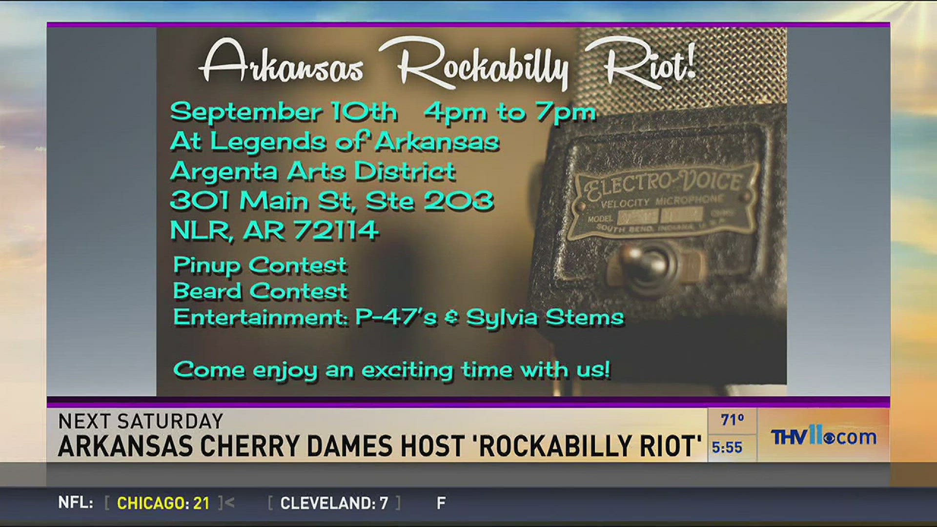 Jessica Wade, Antoinette Bunting and Heather Kueker with the Arkansas Cherry Dames, the hosts of the 2016 Rockabilly Riot visited THV This Morning to tell us more about the event