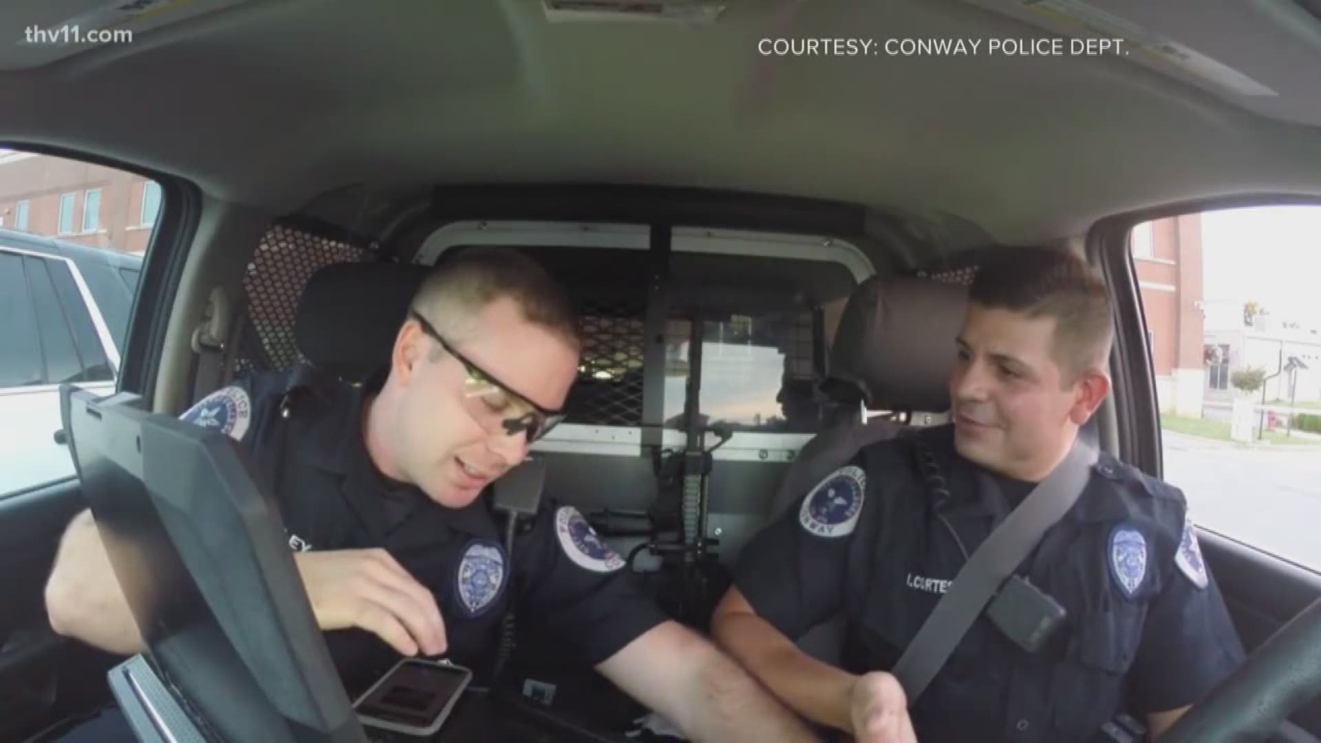 Arkansas officers see opportunity in lip sync challenge videos