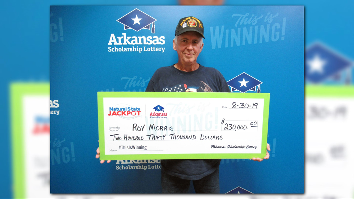 Arkansas veteran claims 230,000 in lottery’s Natural State Jackpot