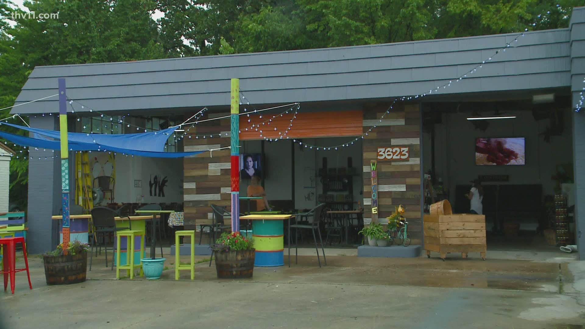 If you're looking for a fun way to spend your weekend, the filling station opened today in North Little Rock.