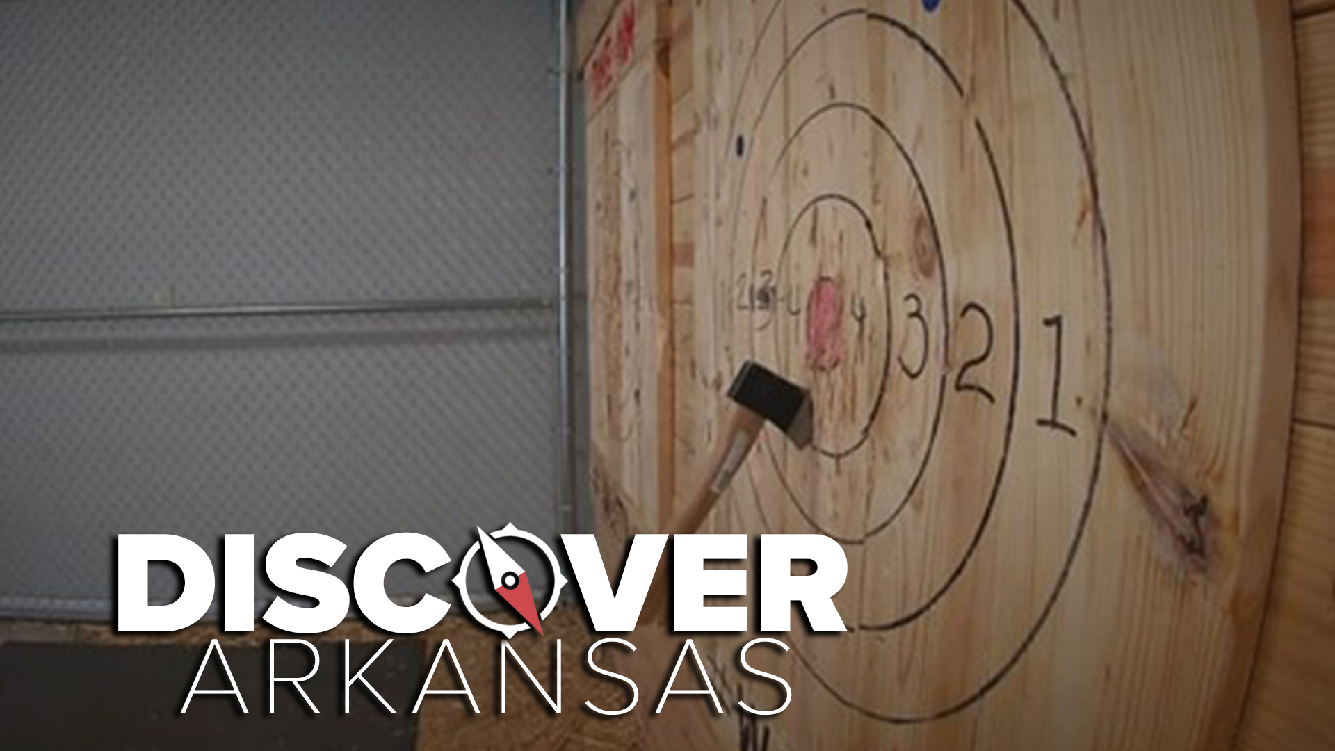 Ashley King takes us to 'Take Aim Axe Throwing' in North Little Rock for this week's Discover Arkansas.