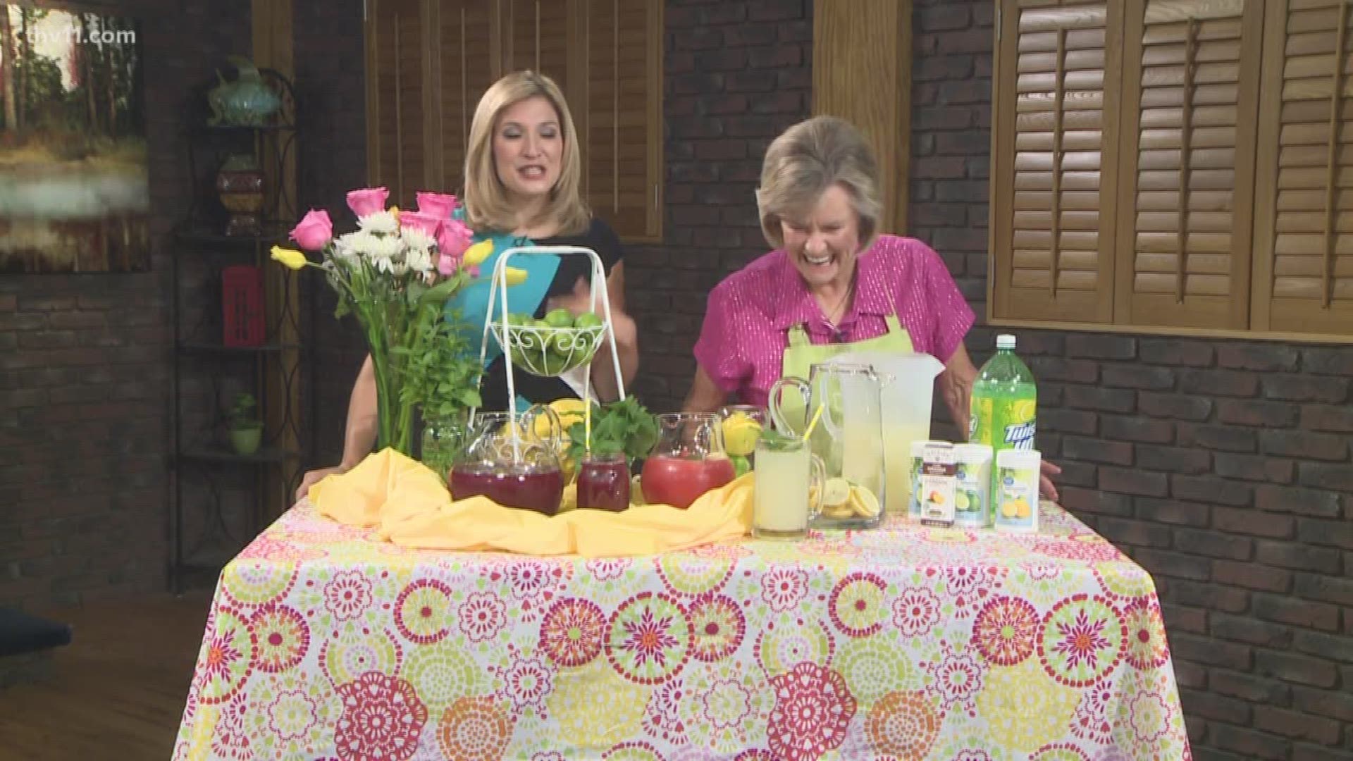 Debbie Arnold shows us some great refreshments that give you an alternative to the classic summertime drinks.