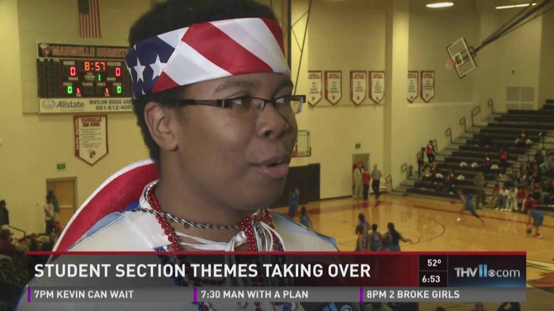 Student section themes taking over high school games | thv11.com