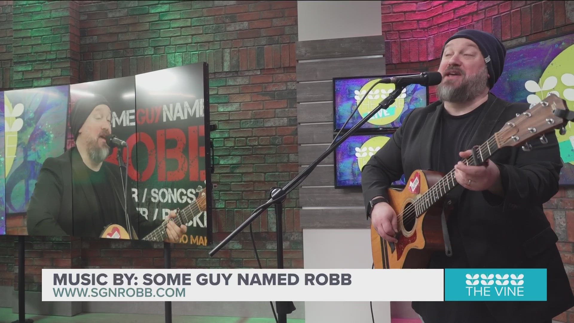 Some Guy Named Robb is back in the studio telling us all about his upcoming tour.