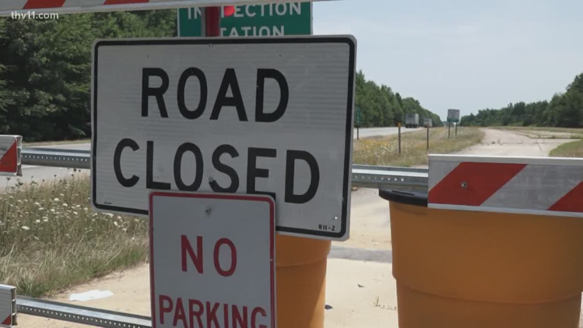 Truck drivers are asking why there aren't any rest stops along I40 between Lonoke and Little Rock.