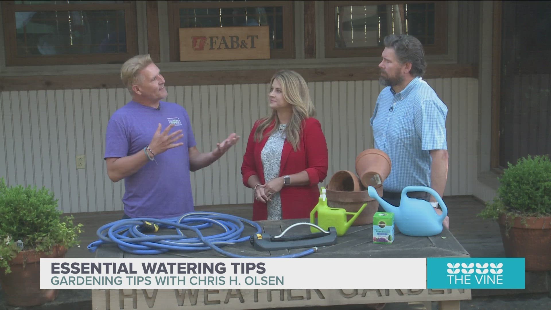 Chris H. Olsen is here with all the tips you need to keep your plants alive this summer.