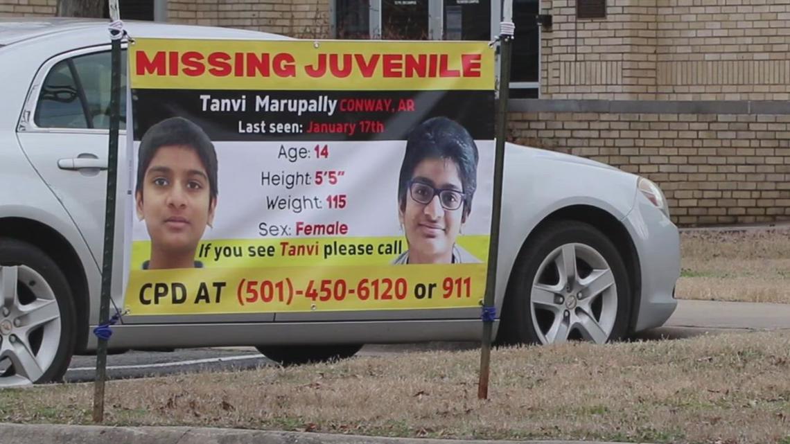 Conway police give update as search continues for Tanvi Marupally - Vimarsana News