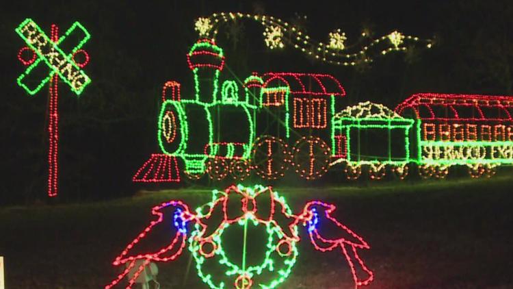 Kick off the holiday season with Sherwood’s Enchanted Forest Trail of Lights