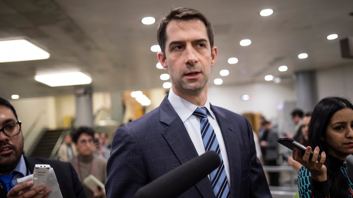 Sen. Tom Cotton supports decision to buy Greenland