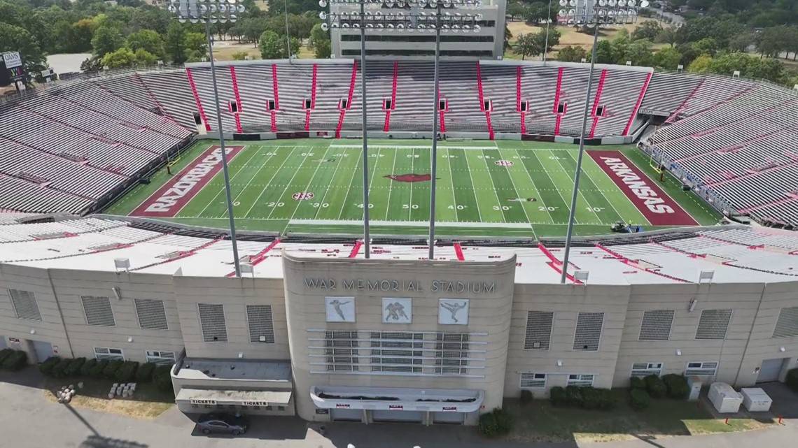 War Memorial Stadium celebrating Veterans Day with event | thv11.com