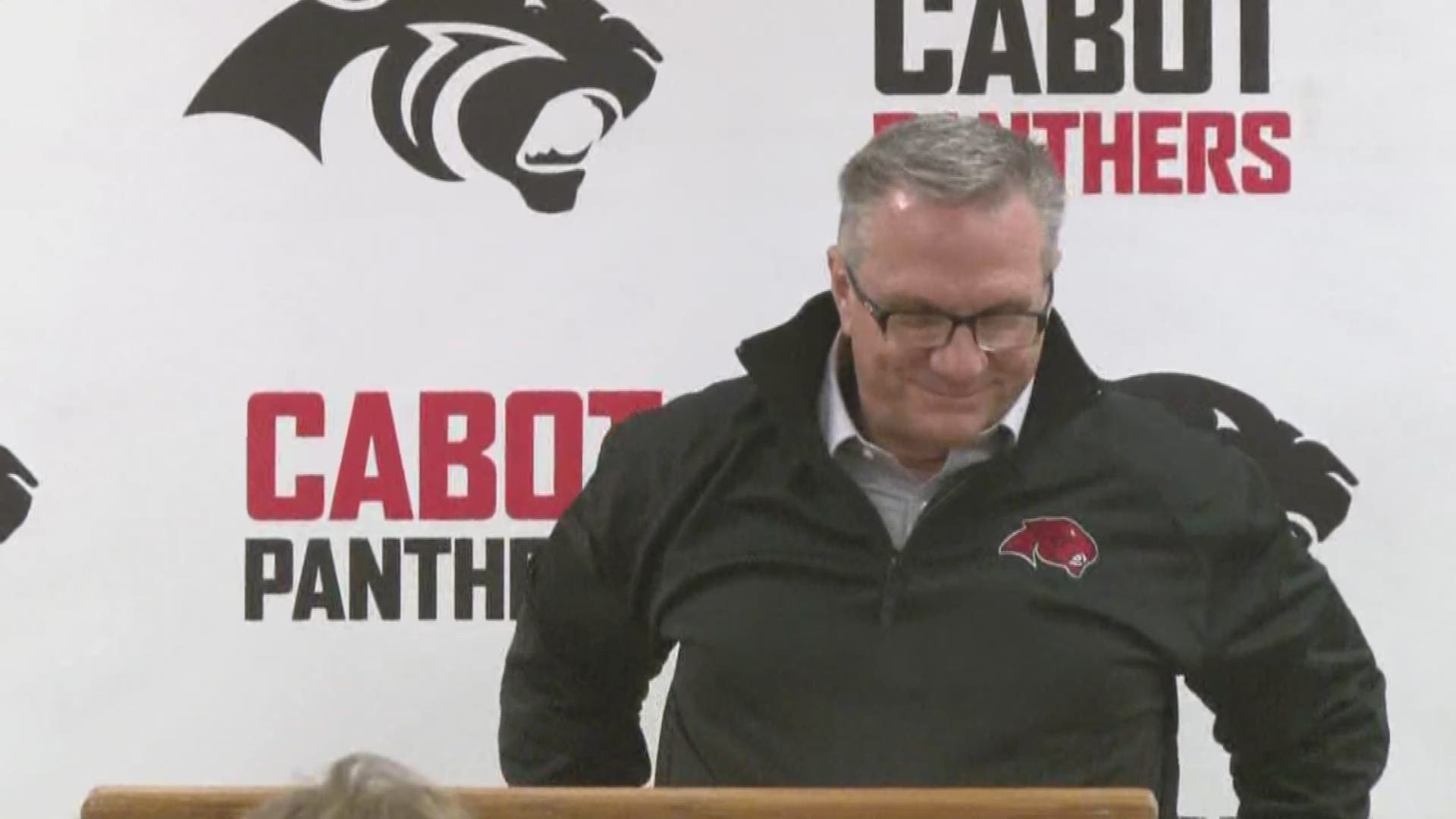 Scott Reed introduced as Cabot head football coach