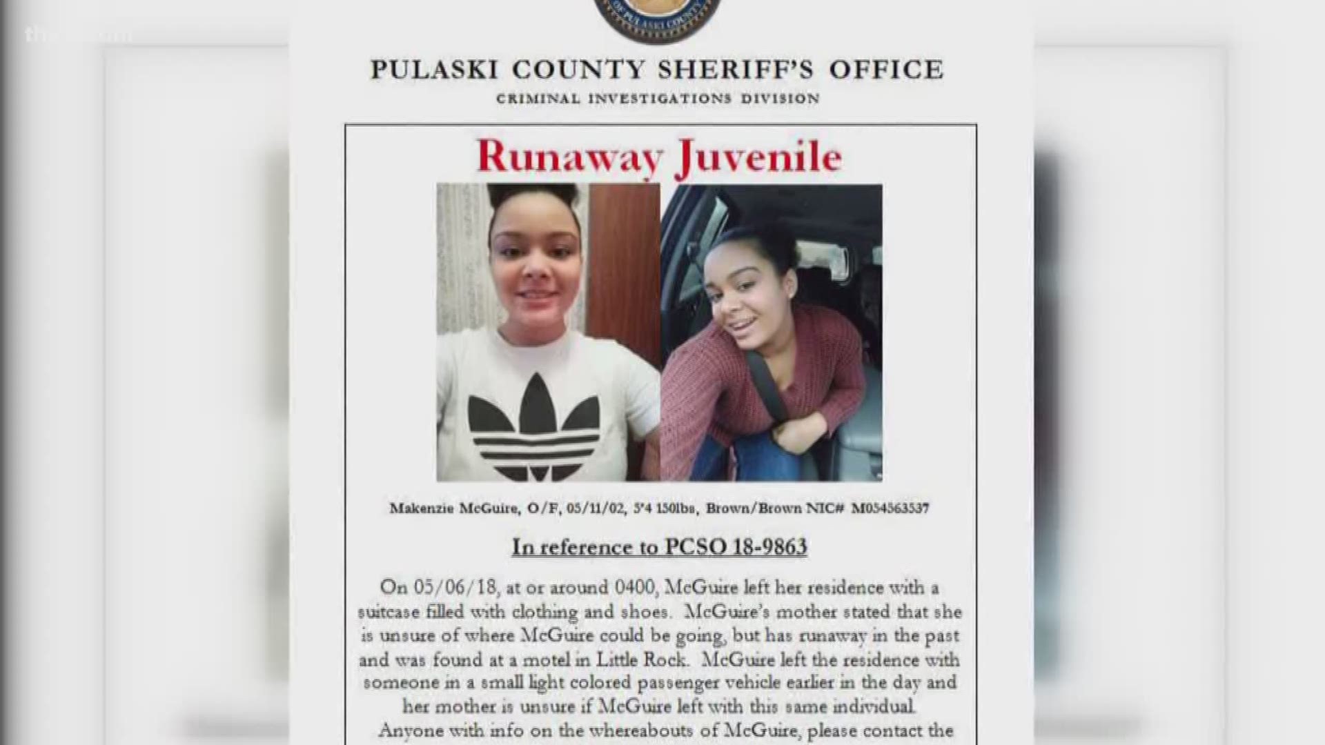 Pulaski Co. authorities looking for missing teenager