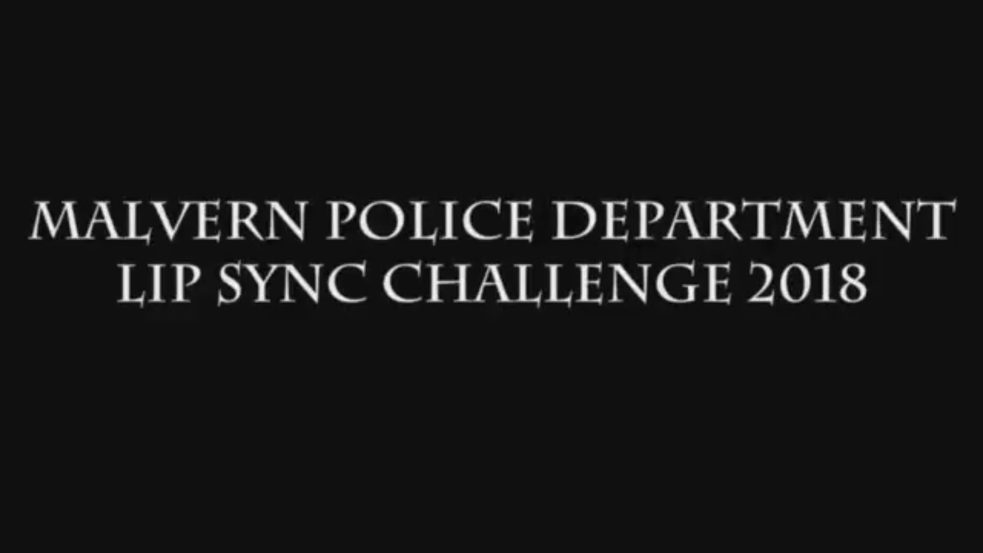 Malvern Police get spooky with a Halloween LipSync Challenge