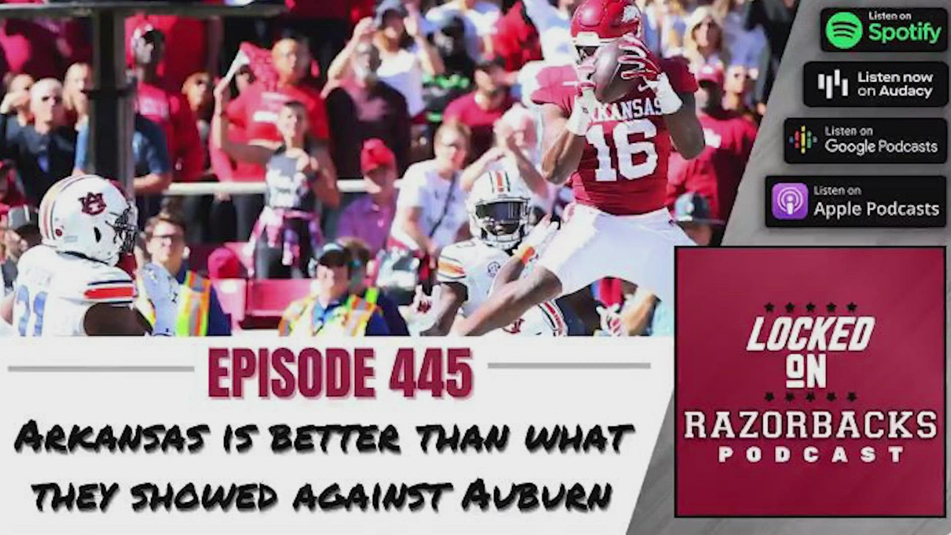The Arkansas Razorbacks are better than what they showed against Auburn and SEC officiating has to be held more accountable for awful calls.