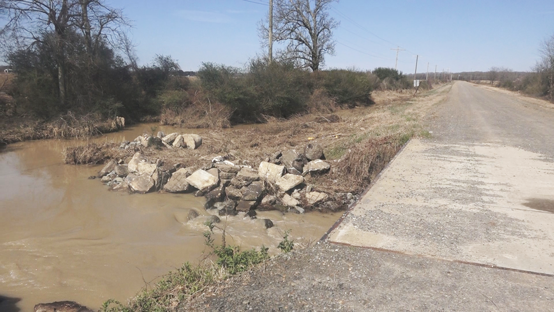 Lonoke Co. removes dam that held main water source for farmers