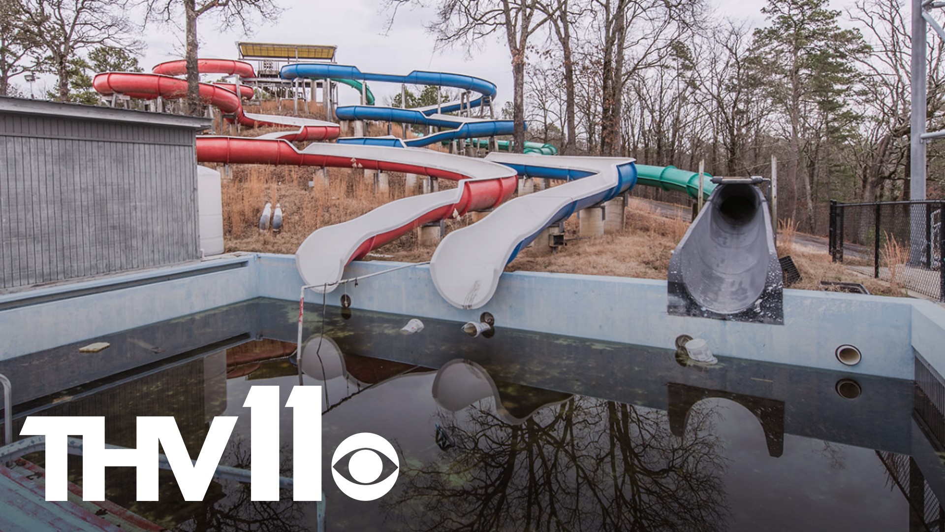 Wild River Country was a place families traveled from all across Arkansas to visit in the summer, but now it sits abandoned with the water slides ripped apart.