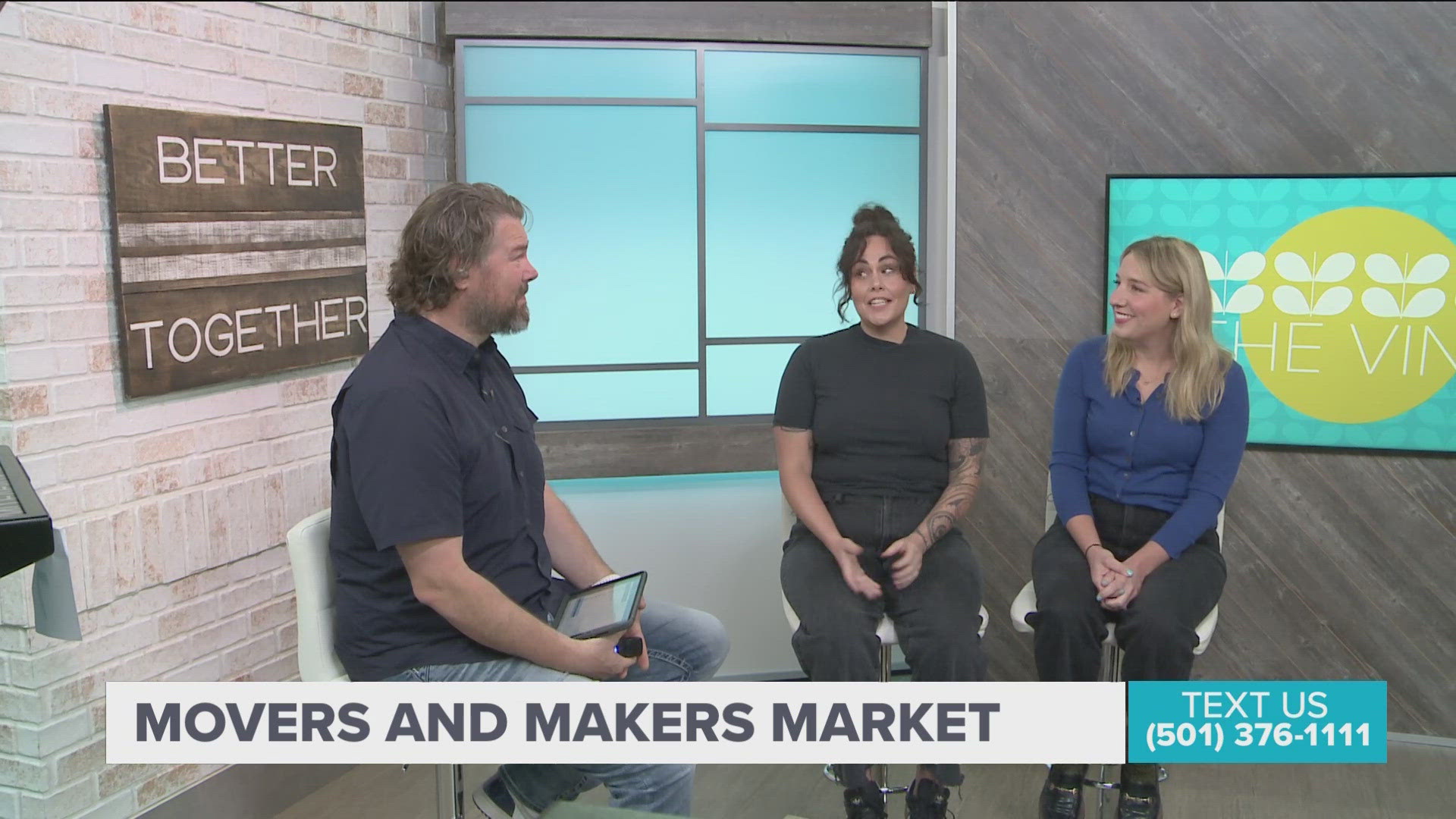 Movers and Makers Market takes place Nov. 16 at Bloom Salon. 