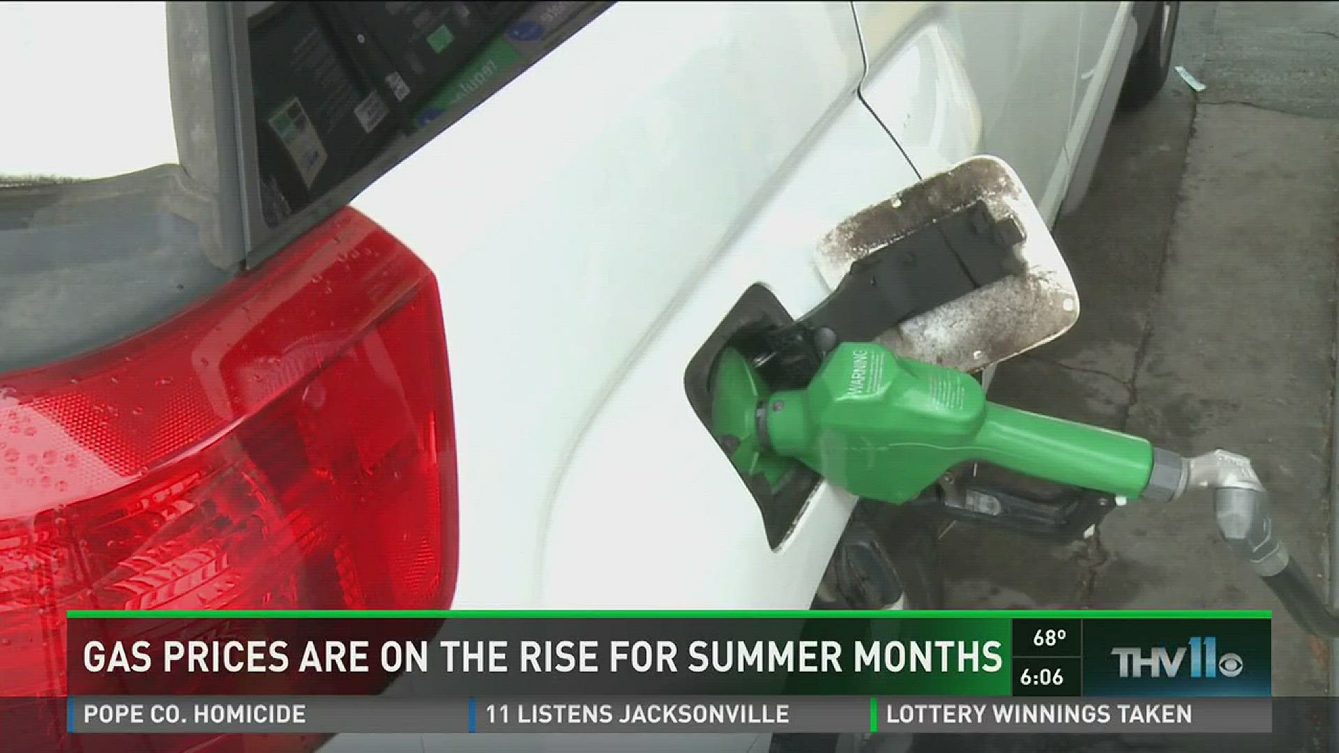 Gas prices are the highest they've been in six months