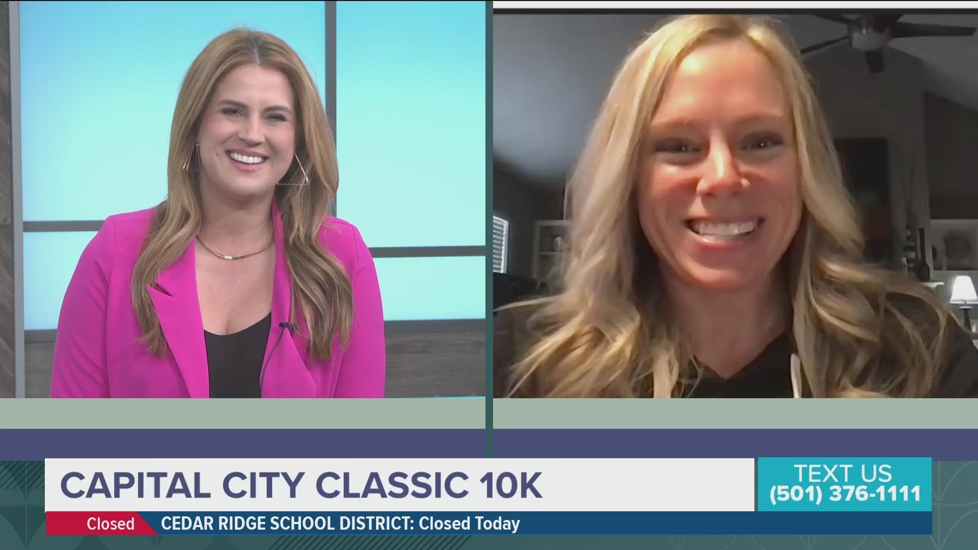 Leah Thorvilson with the Little Rock Roadrunners to tells us about an upcoming race, the Capital City Classic 10k.