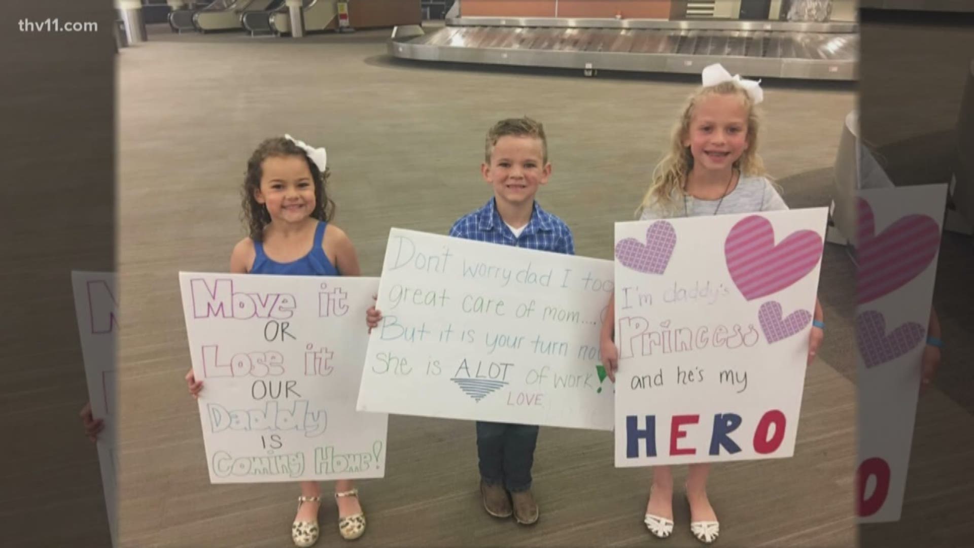 A Little Rock Air Force family had no idea how the group was about to impact their lives.