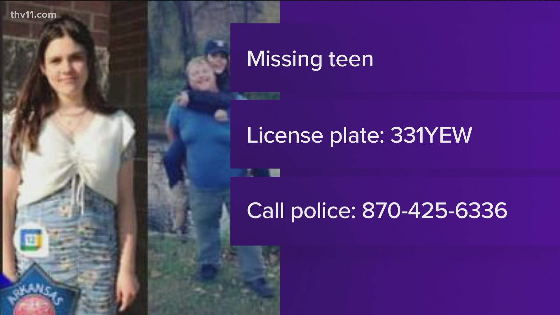 The Arkansas State Police are searching for 14-year-old Sara Gilpin who is missing from Mountain Home, Ark.