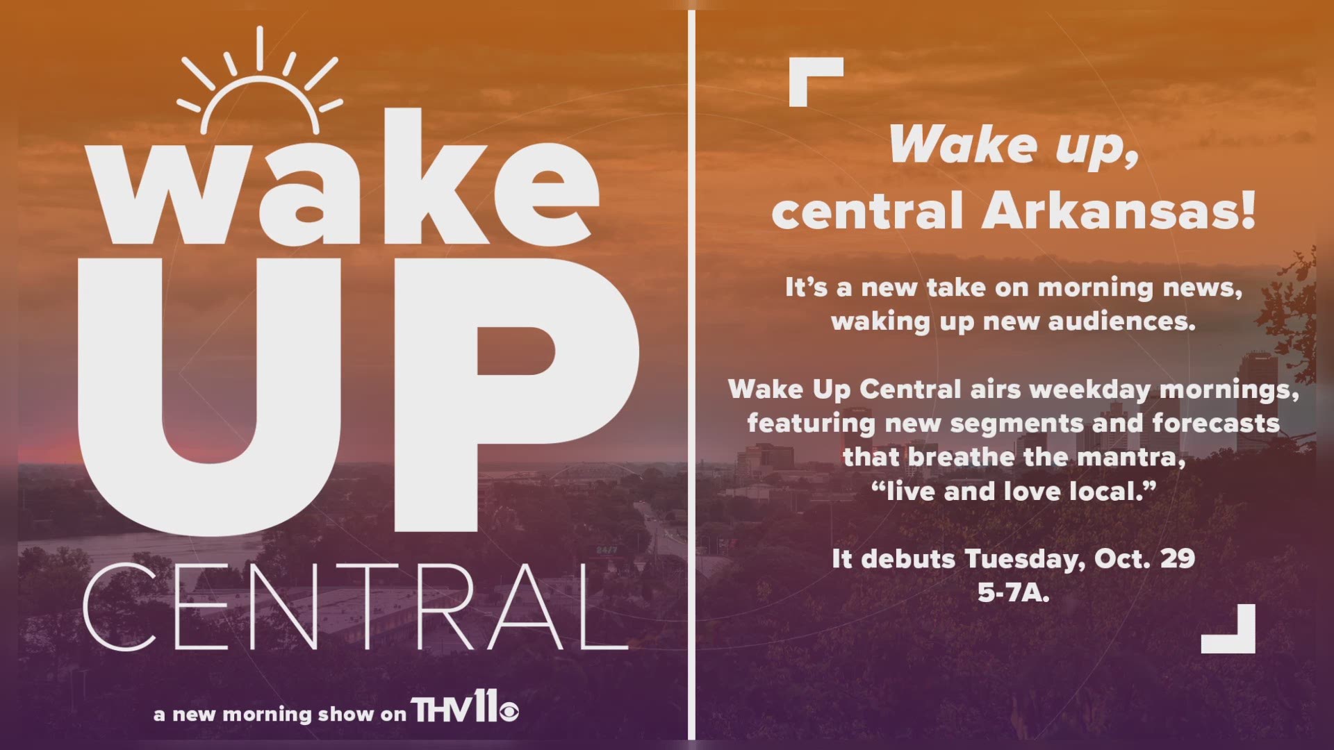 Wake Up Central, 630Central: New shows on THV11