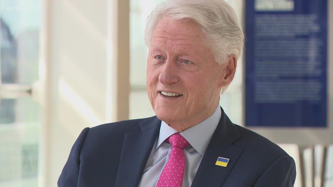 President Bill Clinton speaks on politics, Ukraine, and future