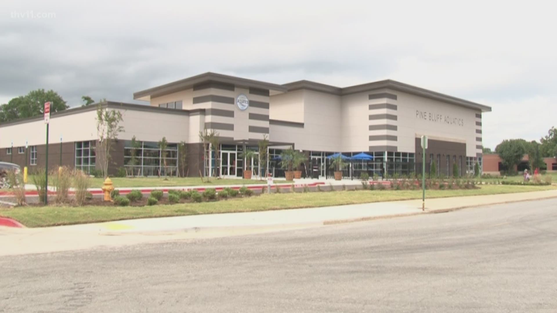 People in Pine Bluff will have a new way to cool off this summer. The city's long-awaited aquatic center is officially open.