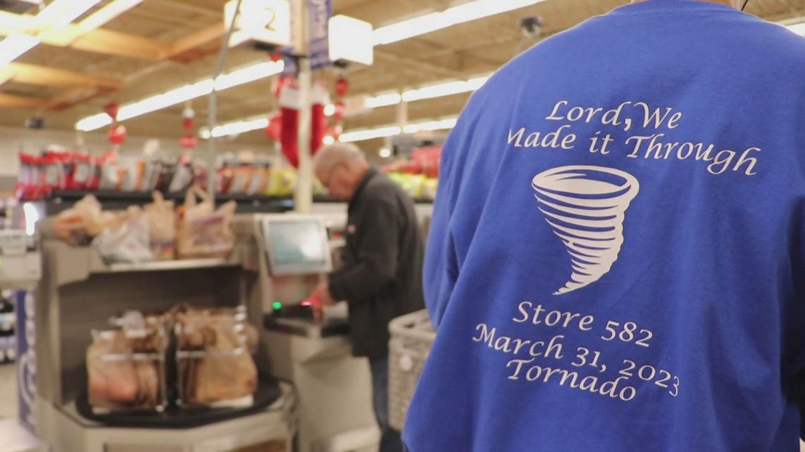 Kroger reopens location in West Little Rock after March tornado