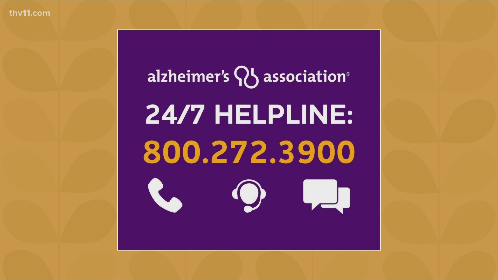 Executive Director of Alzheimer's Association Arkansas Chapter Kirsten Dickins shares early signs of Alzheimer's or other dementia to look out for in your loved one.
